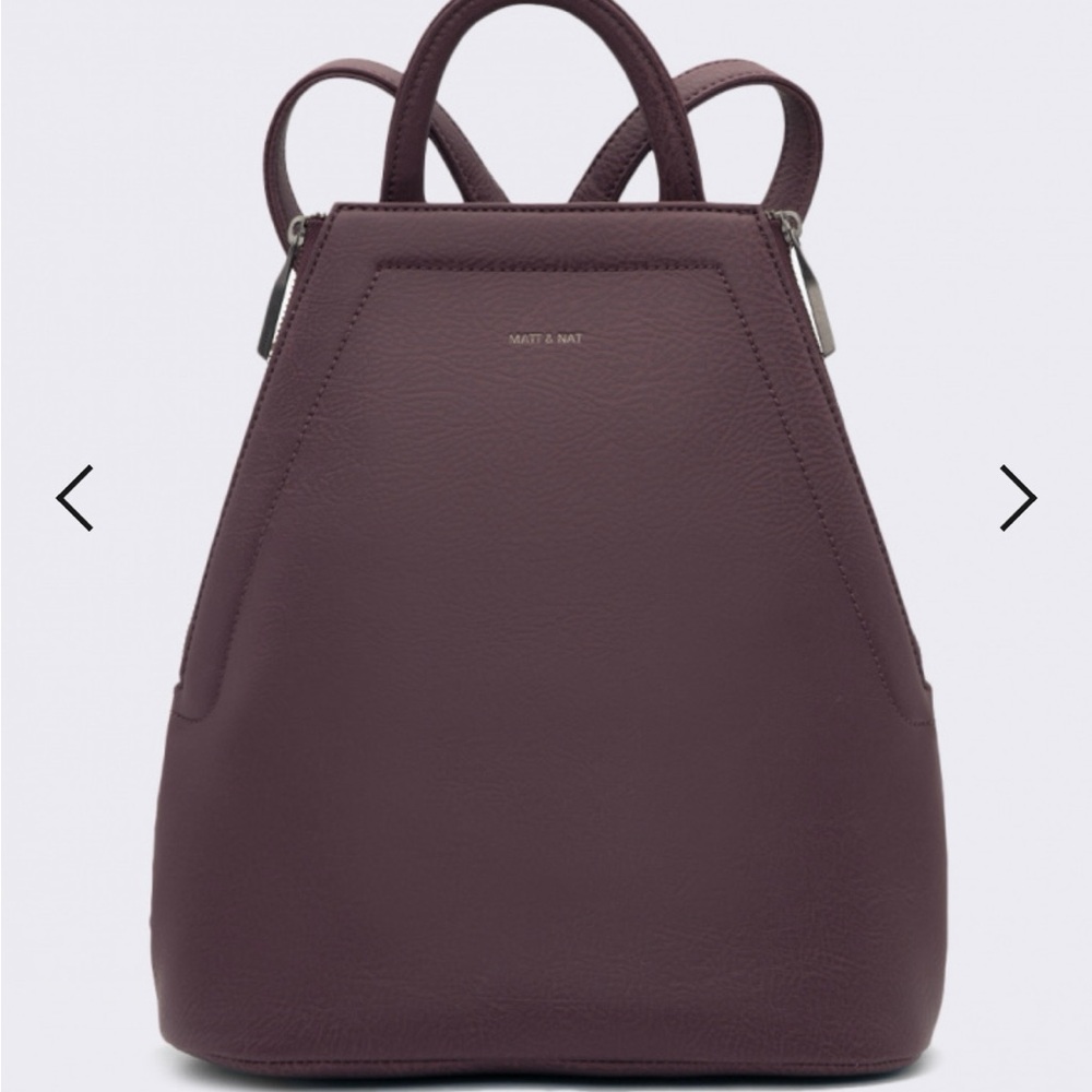 Matt & Nat Chanda Purple Women's Vegan Leather Backpack